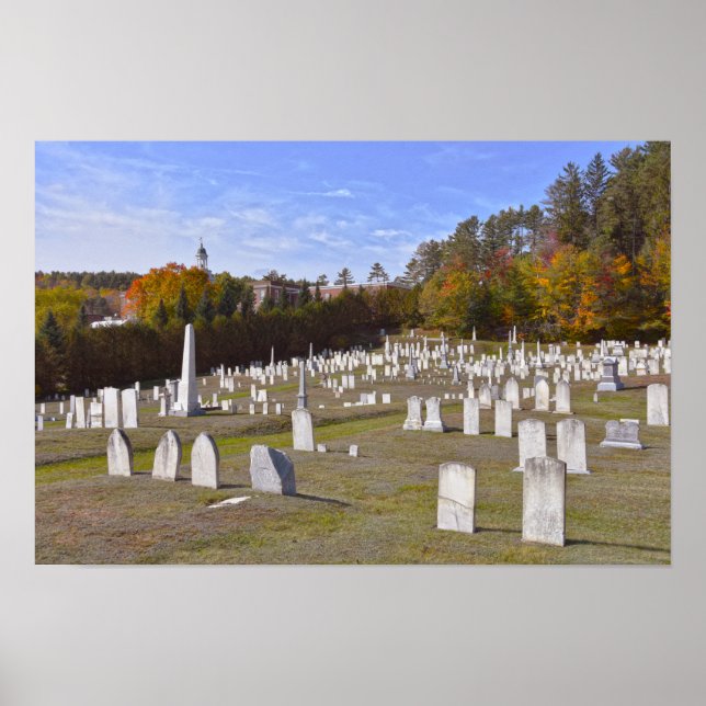 Lyndon, Vermont, Cemetery Poster (Front)