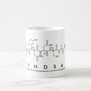 Lyndsay peptide name mug