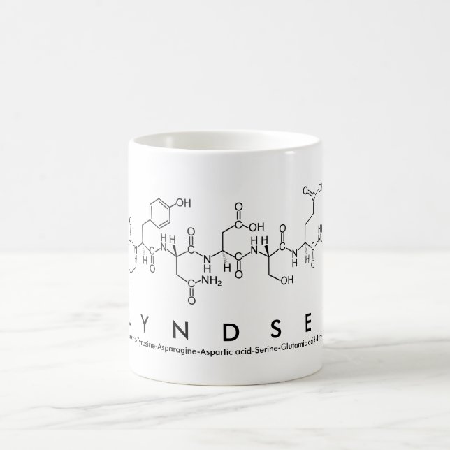Lyndsey peptide nom mug (Centre)