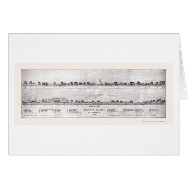Lynn, MA Panoramic Map - 1820 (Front Horizontal)