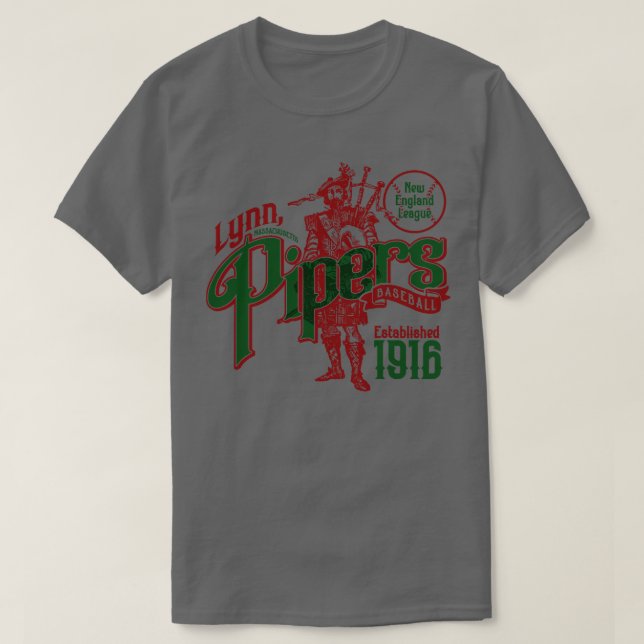 Lynn Pipers T-Shirt (Design Front)