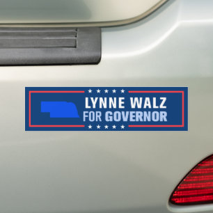 Lynne Walz for Nebraska Governor Bumper Sticker