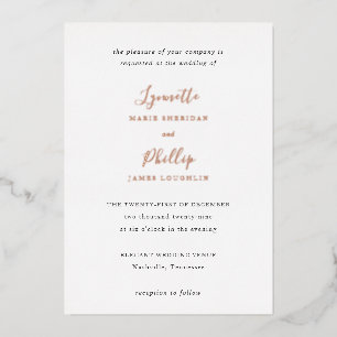 Lynnette Traditional Elegant Wedding
