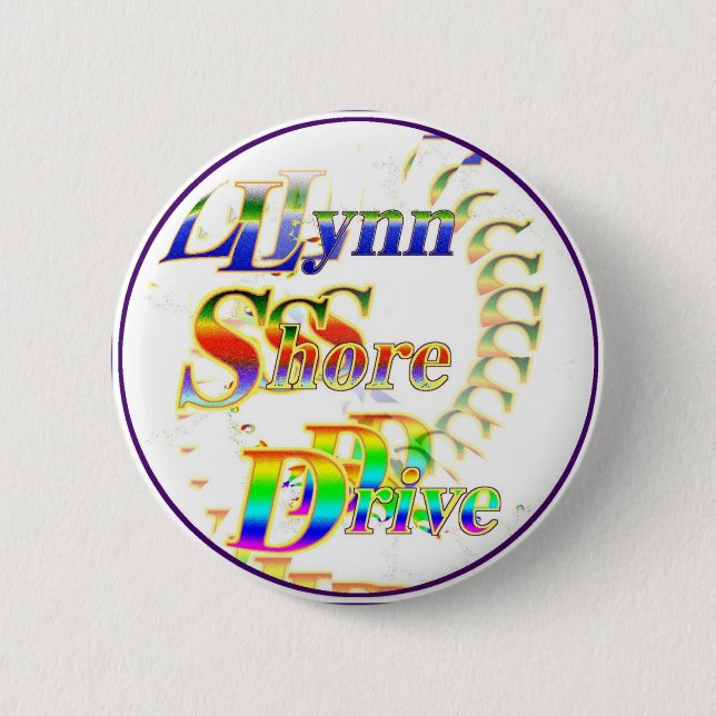 LynnShoreDrive 2 Inch Round Button (Front)