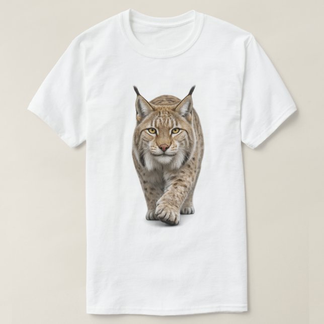 Lynx Approaching T-Shirt (Design Front)