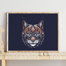 Lynx | Impression sur toile Lynx animal de forêt