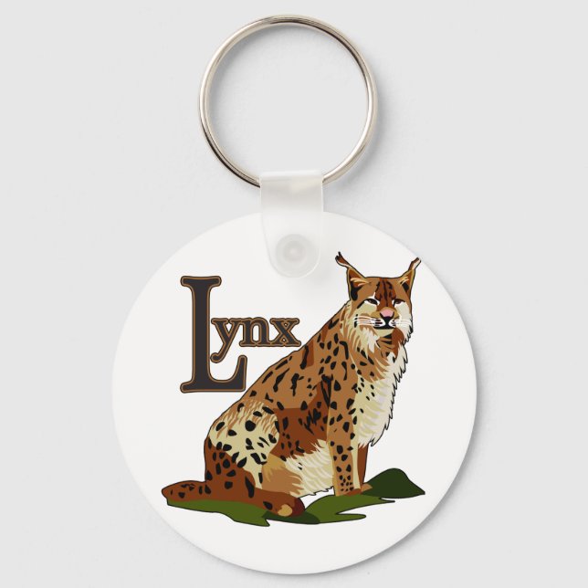 Lynx Keychain (Front)