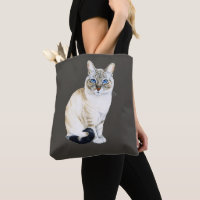 Lynx Point Siamese Cat Personalized