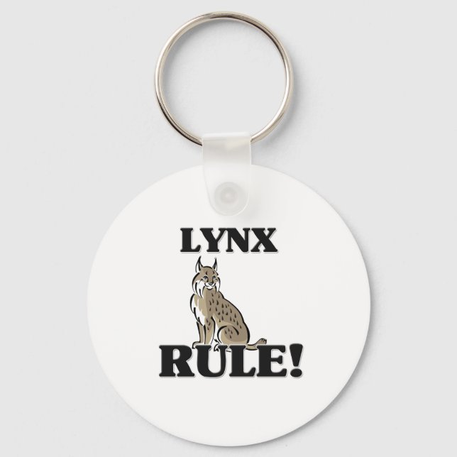 LYNX Rule! Keychain (Front)