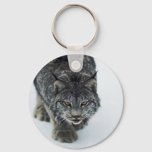 Lynx Winter Keychain