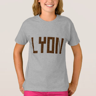 LYON CHOCOLAT Light Steel Basic T-shirt