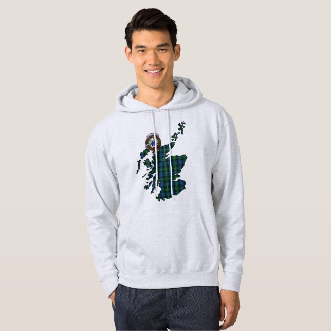 Lyon Clan Badge Sweat - shirt à capuche adulte (Devant entier)