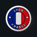 Lyon France 2 Inch Round Button<br><div class="desc">Lyon France</div>