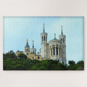 Lyon France Basilica - 20x30 - 1014 pcs. Jigsaw Puzzle