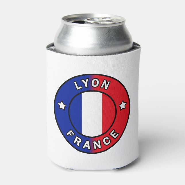 Lyon France Can Cooler (Can Front)