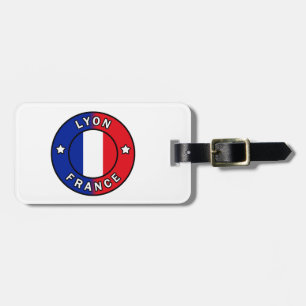 Lyon France Luggage Tag