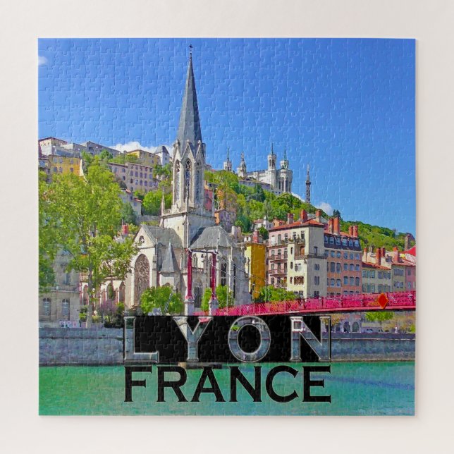 Lyon Jigsaw Puzzle (Vertical)