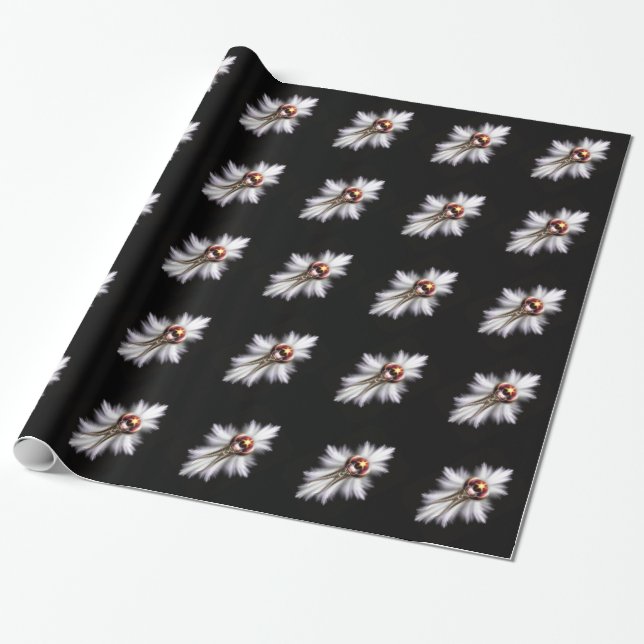 Lypidian II Fractal Art Wrapping Paper (Unrolled)