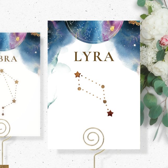 Lyra Constellation, Numéro de table céleste (Créateur téléchargé)