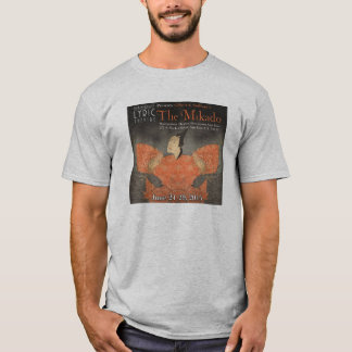 Lyric Theatre Cast T-shirt -- The Mikado 2014