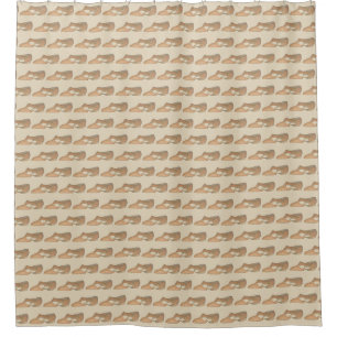 Lyrical Tan Modern Dance Teacher Shoe Print