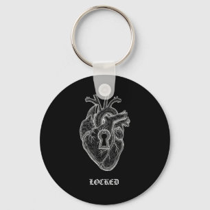 Lyriclyfe-long Sleeve Shirt-achy Breaky Heart-lock Keychain