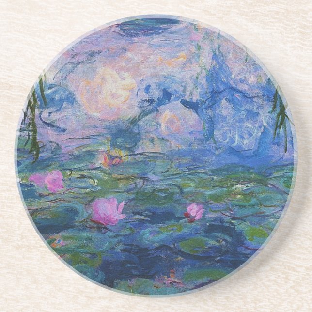 Lys d'eau Monet, Trivet, Dessous de verre (Devant)