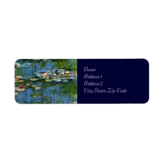 Lys d'eau par Monet (Devant)