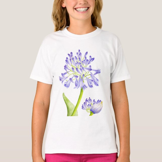 Lys du Nil sur T-shirt (Devant)