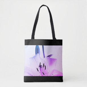 Lys noir et blanc Miami Black Rim Sac fourre-tout