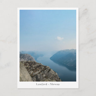 Lysefjord Norway Postcard