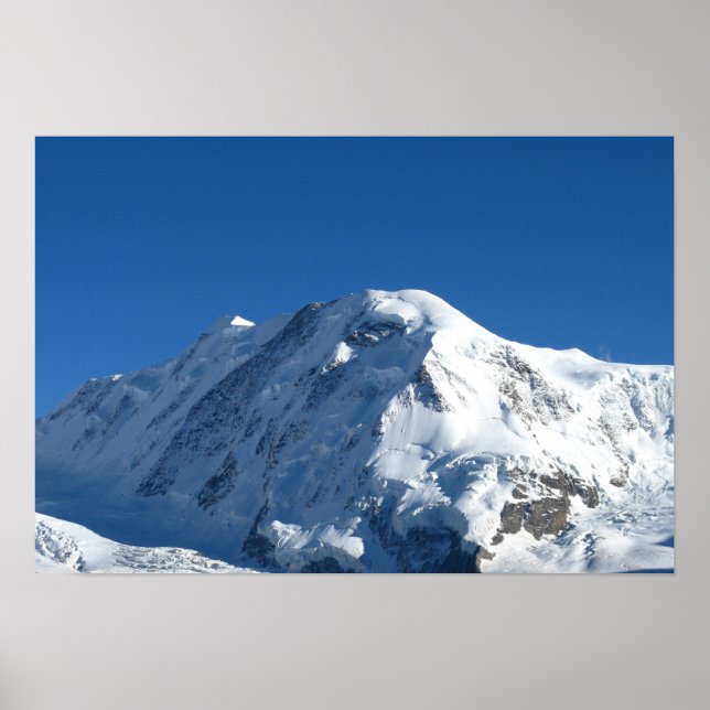 Lyskamm, Swiss Alps Poster (Front)
