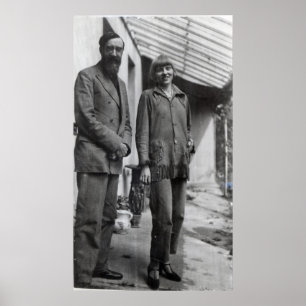 Lytton Strachey and Iris Tree Poster