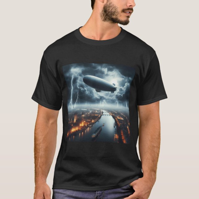 Lz 129 Hindenburg Airship  T-Shirt (Front)
