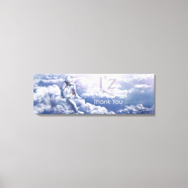 L'z-"Thank You" Premium Wrap Canvas 36"x12", 1.5" (Front)