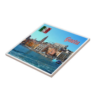 LZO003 GAETA MEDIEVAL, Lazio, Italy, Tile