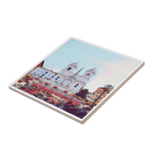 LZO007 PIAZZA DI SPAGNA, ROME, Italy, Tile