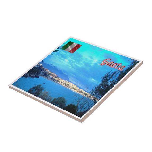 LZO016 GAETA, Lazio, Italy, Tile (Side)