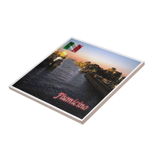 LZO030 FIUMICINO, Lazio, Italy, Tile (Side)