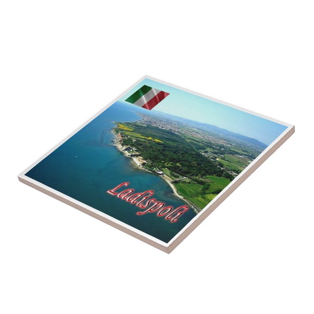 LZO031 LADISPOLI, Lazio, Italy, Tile (Side)