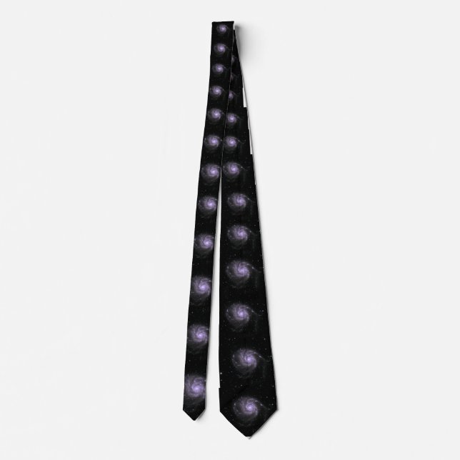 M101 Pinwheel Galaxy Neck Tie (Back)
