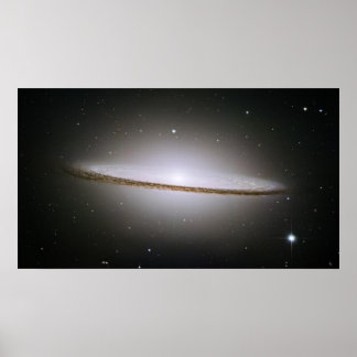 M104 Sombrero Galaxy - affiche