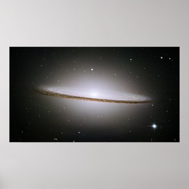 M104 Sombrero Galaxy - poster (Front)