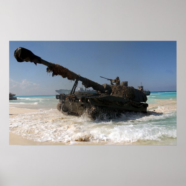 M109A5 howitzer Poster (Front)