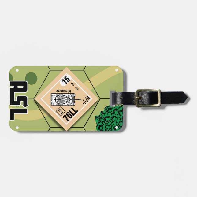 M10 Achilles Luggage Tag (Front Horizontal)