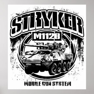 M1128 Stryker Mobile Gun System Poster