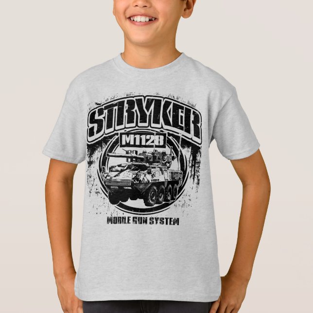 M1128 Stryker Mobile Gun System T-Shirt (Front)