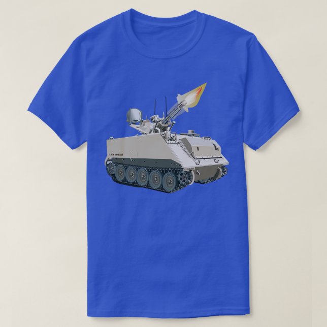 M163 Vulcan Air Defence System VADS X T-Shirt (Design Front)
