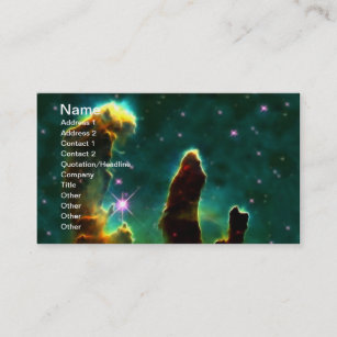 M16 Eagle Nebula or Pillars of Creation Business Card