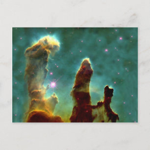 M16 Eagle Nebula or Pillars of Creation Postcard